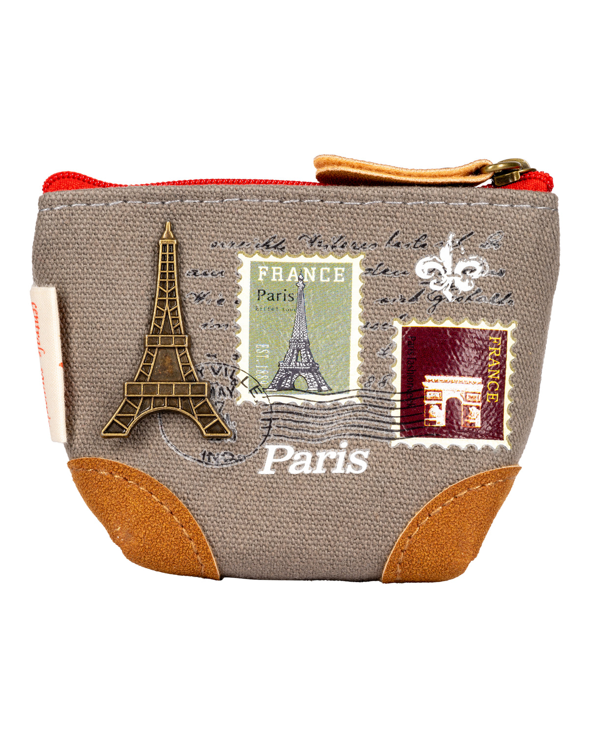 Gray Paris Coin Purse